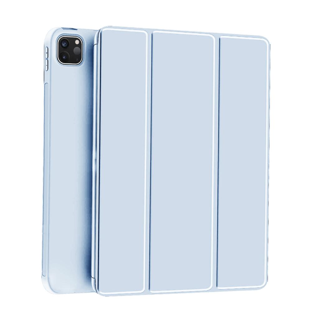 Чехол для iPad Pro 11 2022/2021/2020/2018 (4-е/3-е/2-е/1-е поколение) Магнитная крышка-подставка Умный чехол Мягкая силиконовая задняя панель