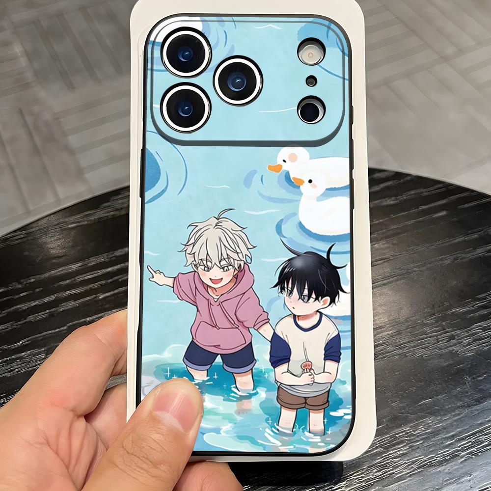 Чехол для телефона в стиле аниме «Низкий прилив в сумерках» для IPhone 17 Pro Max 16 15 14 Pro Max 13 11 X Xs Xr 8 7Plus Силиконовый чехол