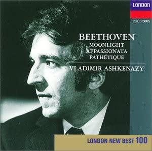 CD VLADIMIR ASHKENAZY Beethoven Three Great Piano Sonata POCL5005 Polydor 1993 Japan Classical Used