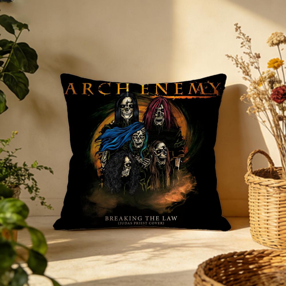 Popular AArch Enemyful Cushion Cover Versatile DoubleSided Pillow Case Fit for Sofa Bed Car Daily Decor