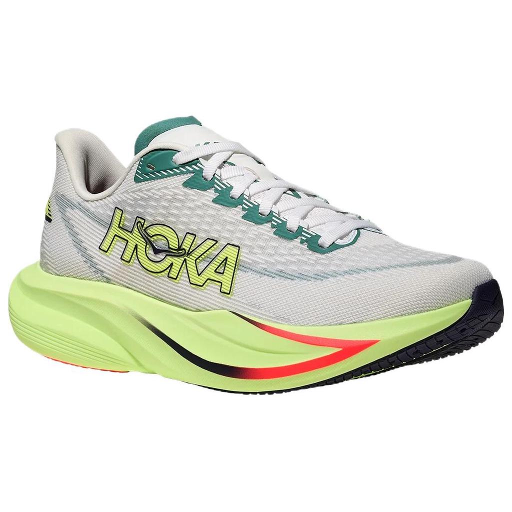 HOKA One One Беговые кроссовки MACH 7 Унисекс Белый Зеленый 1171904-FYZ