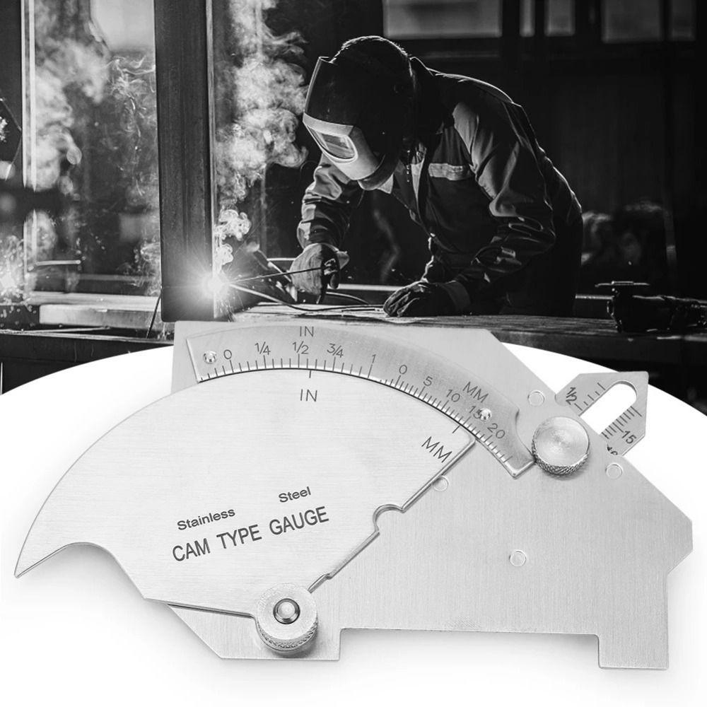 Inch/mm Fillet Weld Gauges Accurate Welding Measuring Tool  Weld Inspection