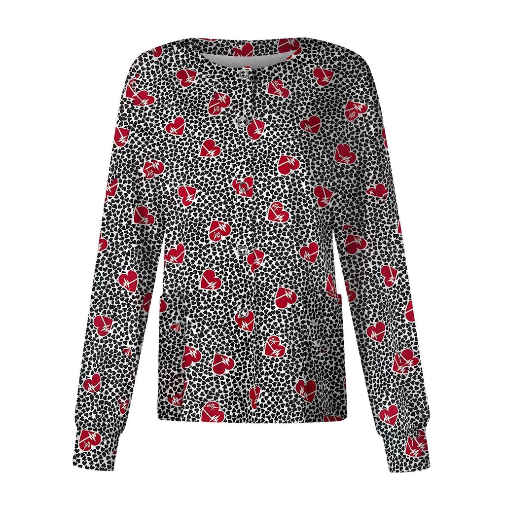 Женский однобортный защитный комбинезон с длинным рукавом и карманом, рабочий воротник-стойка, кардиган, куртка, топ