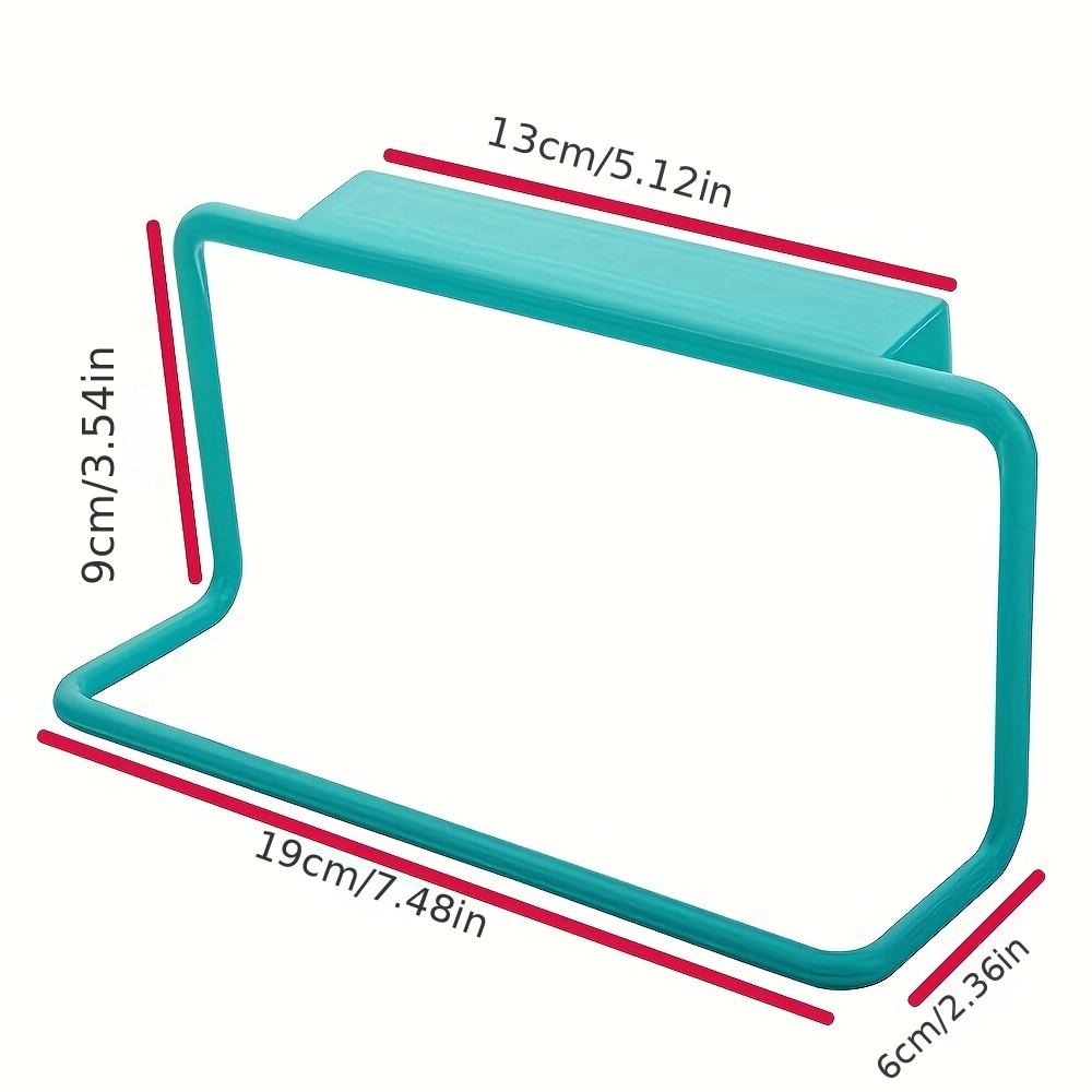 No punching cabinet door towel rack rag hanger storage finishing rack