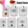 4-10 ДЮЙМОВ Квадратная Круглая Форма Кольцо для Торта Регулируемая Выдвижная Форма для Фондана Акриловая Форма Кольцо для Мусса и Выпечки Инструменты для Украшения Торта