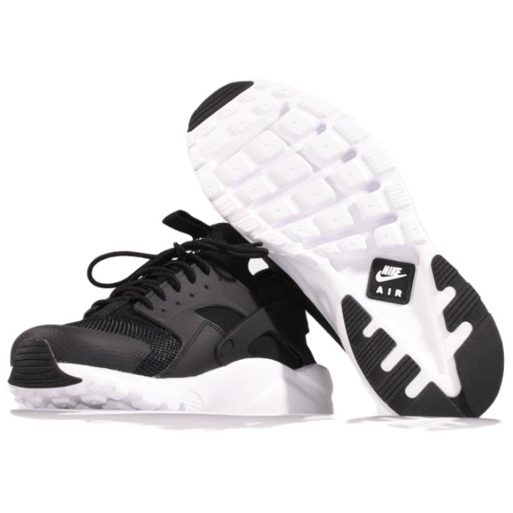 Nike Air Huarache Run Ultra Black Men Sneakers White-Anthracite-White 819685-001