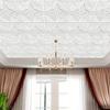 1/5/10Pcs 70*70cm Ceiling Roof Self-adhesive Warm Bedroom 3d Three-dimensional Wall Attached To The Background Wall