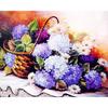 Flower DIY 5D Diamond Painting Full Round Drill Landscape Diamond Embroidery Rhinestones Mosaic Cross Stitch Home Decor Gift