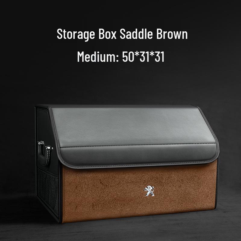 Peugeot Trunk Organizer: Fits 5008, 4008, 308, 408/X, 508, 2008 Storage Box