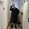 2023 Women's Korean Wool Coat: Mid-Length, Loose, Versatile, Trendy for Autumn and Winter.