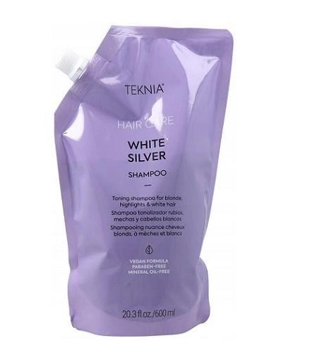 Lakme Teknia White Silver Refill Shampoo 600
