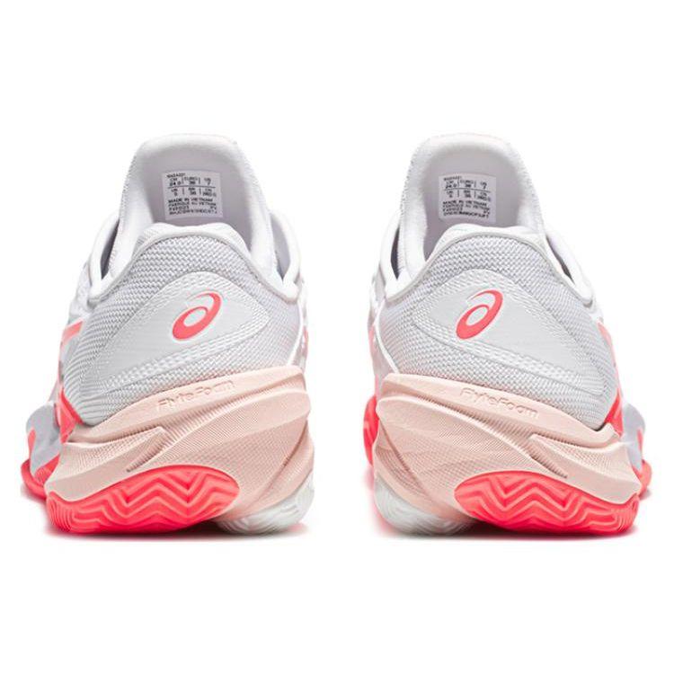 Asics Court FF 3 Clay White Sun Coral Women Sneakers 1042A221-103