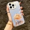 Роскошный защитный чехол Lotus Flower Anti-Drop для iPhone 16 Pro Max 15 14 13 12 11 Pro XR XS X 7 8 Plus с защитным покрытием для объектива