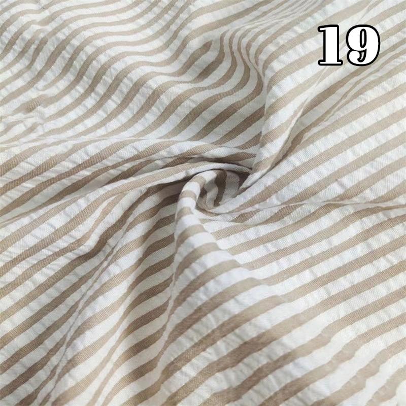 Тонкая ткань в клетку «жатка» для рукоделия, мягкая ткань для платья, рубашки, брюк, скатерти, шитья, DIY, хлопково-полиэстеровый материал