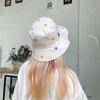 Летняя корейская для женщин девушки хлопковая панама от солнца кепка от солнца кепка с козырьком