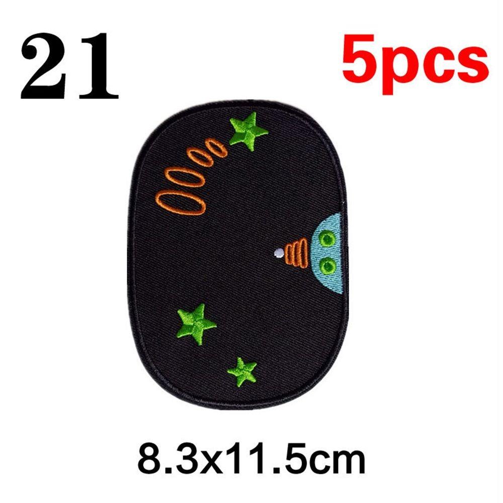 Cartoon Sewing Elbow Jeans Stickers Knee Appliques Patches Embroidered Badges