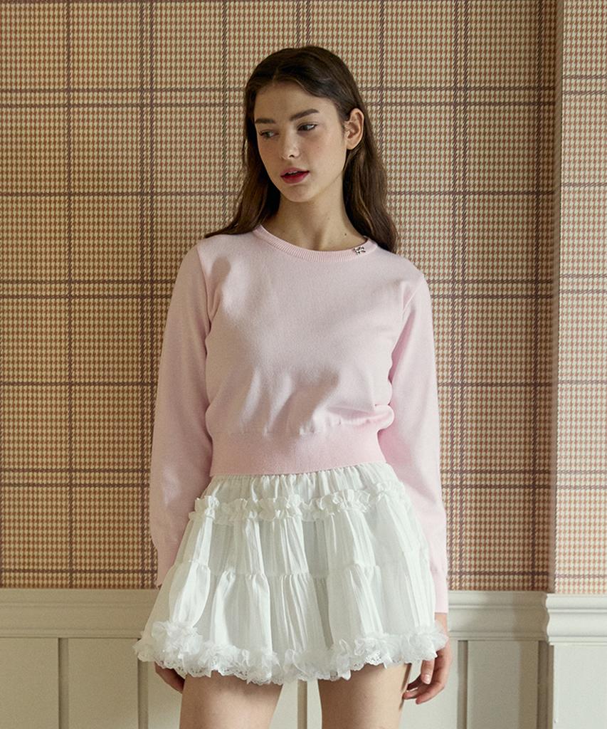 PINK PINEAPPLE Standard Round Knit_Pink