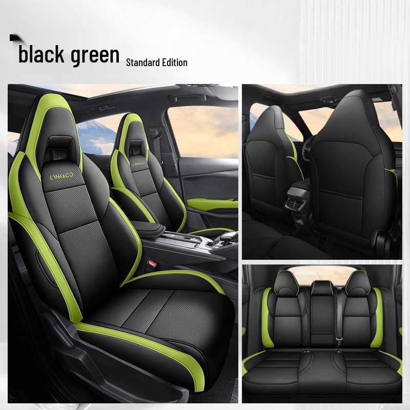 Lynk & Co 06 Energy Efficient Leather Seat Cushions - Five-Seater, All-Season Use