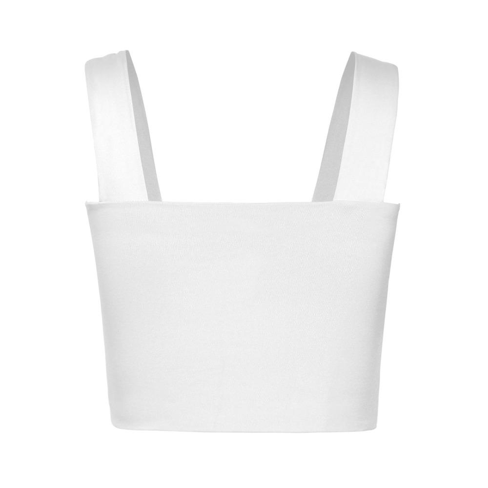 Майка с квадратным вырезом и широкими бретелями, укороченные топы, женские летние майки, сплошной цвет, модная рубашка, женский укороченный жилет без рукавов, одежда Y2K