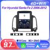 9,7 дюйма для Hyundai Santa Fe 2 2006-2012 для Tesla Style Car Radio Carplay головное устройство автомобильная стереосистема Wifi Android Auto DSP Bluetooth