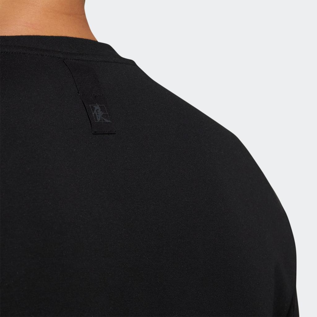 Adidas Wuji Series Sweatshirts Men's Black Crew Neck Moderate Other HE5156