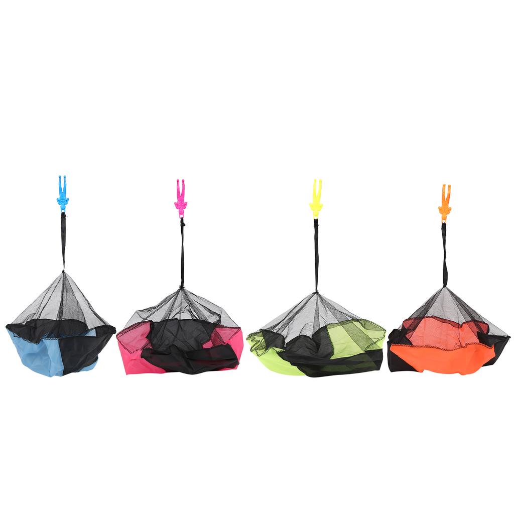 4pcs Hand Throwing Parachute Mini Soldier Sports Game Toy Educational Child Outdoor ToysA Set of