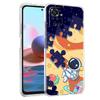 Чехол для телефона для Xiaomi Redmi Note 15 14 5G 13 12 10 11 Pro Plus 4G 14C 13C 12C Мягкий ТПУ чехол Космический Астронавт Мультяшный