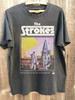 Футболка унисекс The Strokes Band Retro Charcoal 90-х, короткий рукав, мужская, женская, S-5XL, унисекс