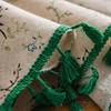 Tablecloth Floral Printing Dining Table Cloth Cotton and Linen Round Fabric Small Round Table