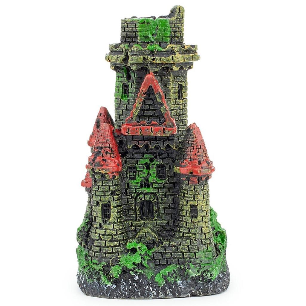 Ornament Decoration Castle For Aquarium For Fish Hideout Shelter Safe 8cm