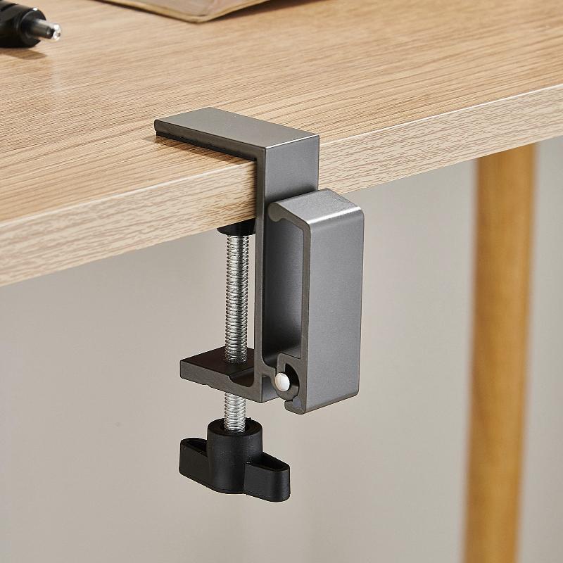 Multi-Functional Table Edge Double Hook Punch-Free Hanging Bag Hook Adjustable Desk Hanger Backpack Storage Hanging Hooks Holder