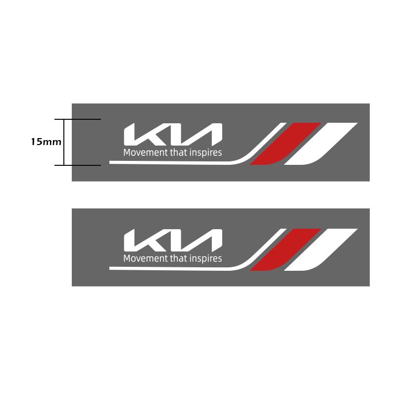 2PCS Car Crystal emblem Auto Decor Decals Car Window Wiper Stickers For KIA Soul Sorento K2 K5 Picanto Optima Sportage Cerato WB9