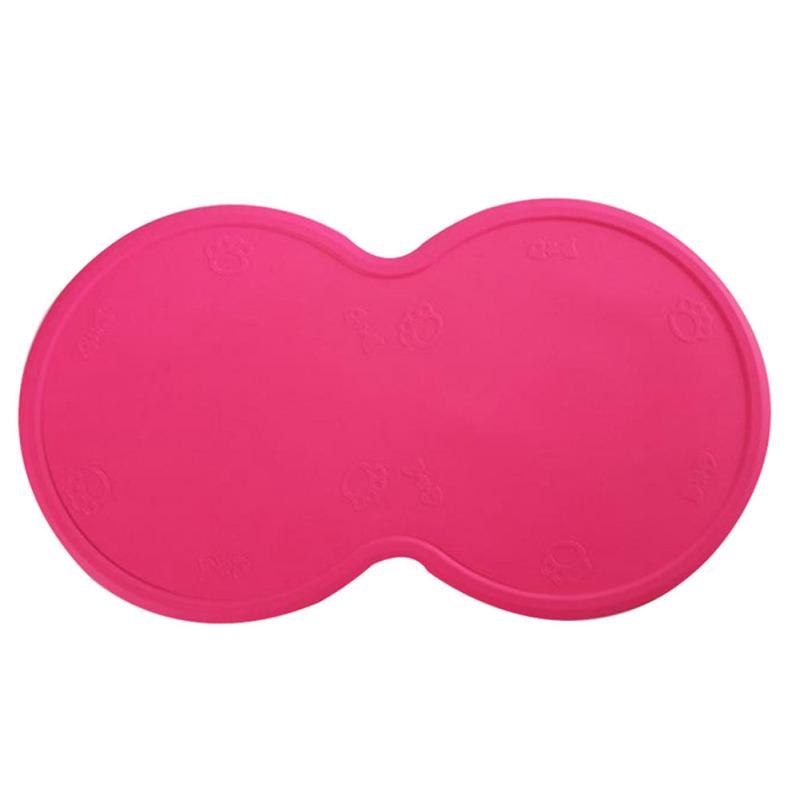 Водонепроницаемый коврик для питомца Нескользящий силиконовый коврик для еды питомца Коврик для миски питомца Коврик для питья Подстилка для кормления собаки для