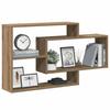 VidaXL Wall Shelf Artisan Oak 104x20x58.5 Cm Engineered Wood, Floating Shelf, Wall Display Shelf, 855823