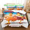 Chicken Run Bedding Set Single Twin Full Queen King Size Bed Set Teenagers Bedroom Duvetcover Sets Fashion Bed Sheet Set
