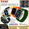 HK10 Ultra 3 Умные часы AMOLED Watch Ultra2 ChatGPT NFC Умные часы для мужчин Ai Циферблат Часы Компас Водонепроницаемость