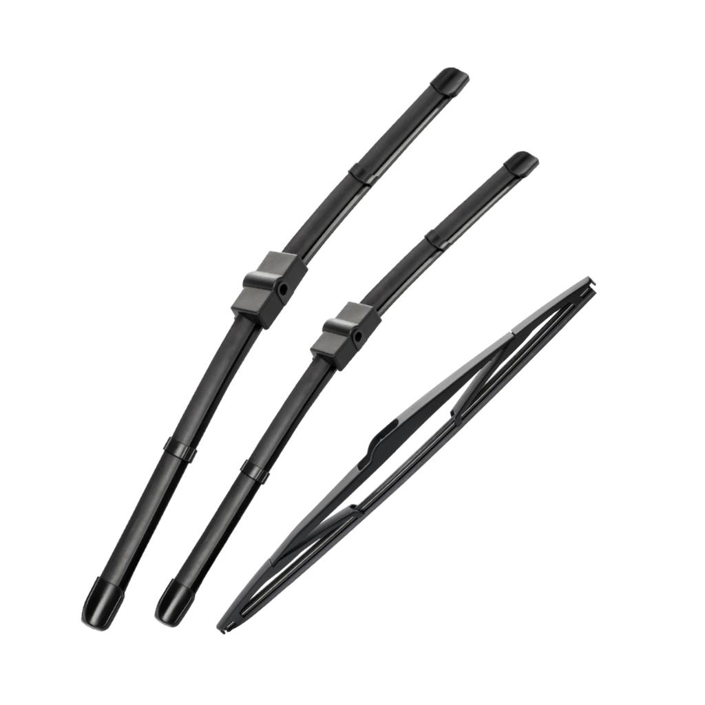 For Citroen C4 Grand Picasso C4 Picasso 2006-2008 Wiper Front&Rear Wiper Blades Windshield Windscreen Window Brushes 30"+30"+14