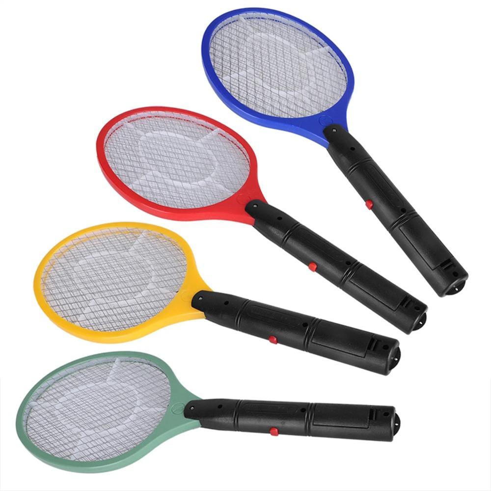 Handheld Electric Mosquito Swatter Battery Powered Insect Bug Zapper Fly Swatter Bedroom