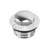 Harley Sportster XL883/1200 Chrome Alloy Push-Style Dual Fuel Tank Cap