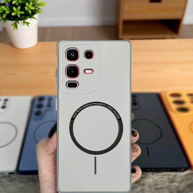 Для Infinix Note 50s Чехол для телефона Infinix Note 50X Infinix Note 50 Pro+ Note 50 Чехол Цветной магнитный жесткий Силиконовая задняя крышка