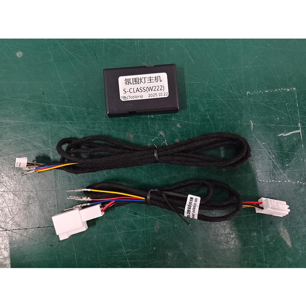 7/12/64 Цвета RGB LED Блок Управления Модуль Часть Для Mercedes Benz W205 X253 W213 W117 W464 W222 X156 W177 Разъем Подсветки Салона