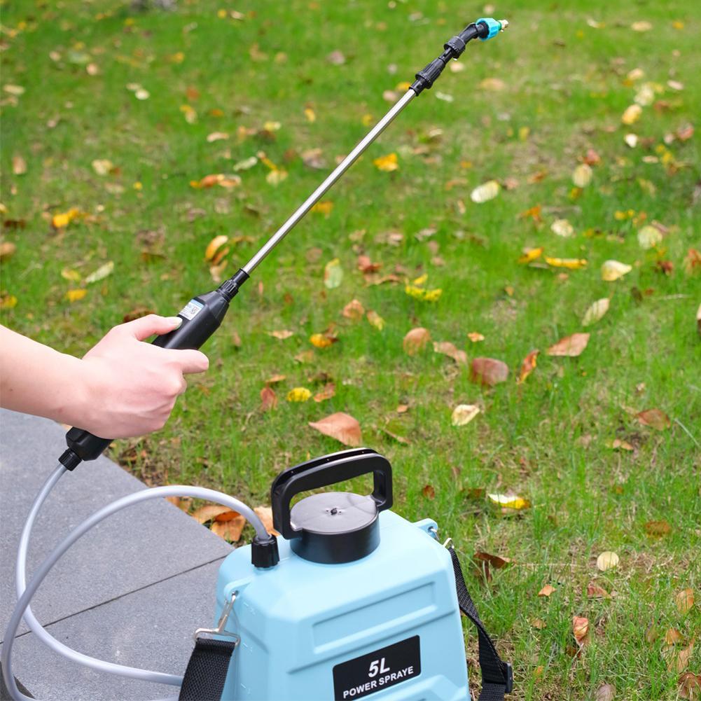 Электрический распылитель 5 л, лейка с пистолетом-распылителем, работающий от аккумулятора, автоматический садовый инструмент для полива растений Mister с зарядкой от USB
