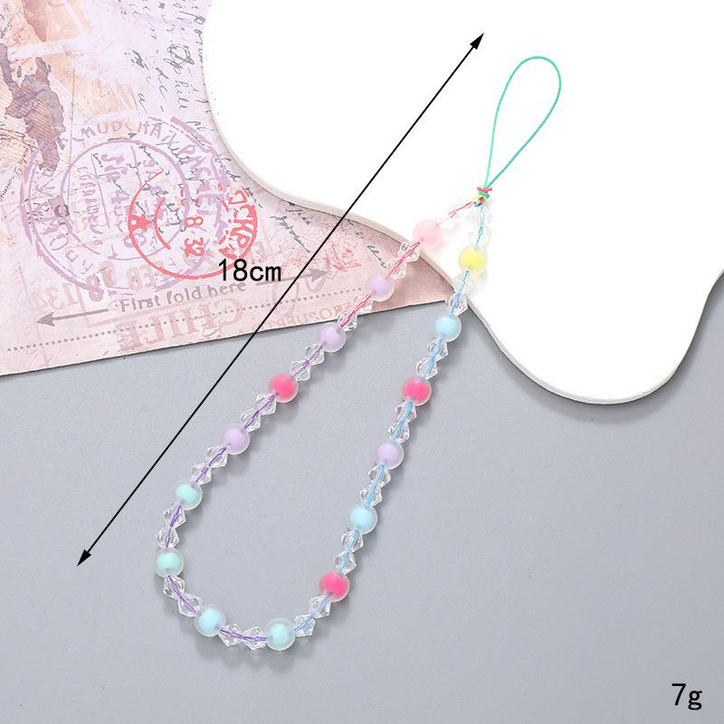 Красочный мультяшный чехол для телефона с ремешком и электропокрытием в квадратную клетку