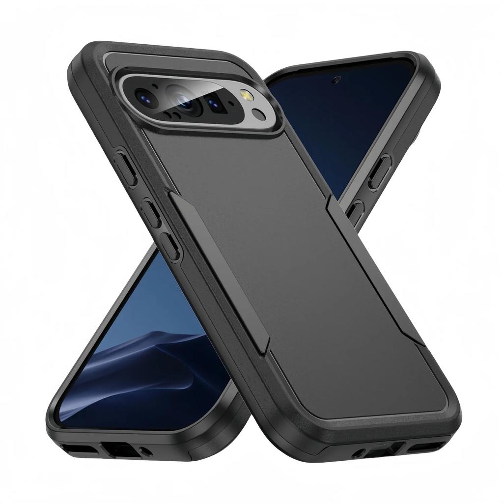 Для Google Pixel 9A 9 Pro XL 8A 7A 6A 8 7 6 Pro 5G PC+TPU 2-в-1 прочный и долговечный усиленный противоударный чехол для телефона