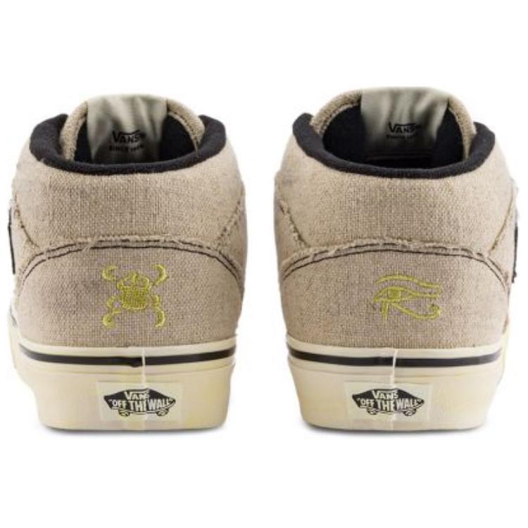 Vans Удобные Универсальные Низкие Кеды для Скейтбординга Унисекс Кроссовки Светло-Коричневый VN000CMUEBS