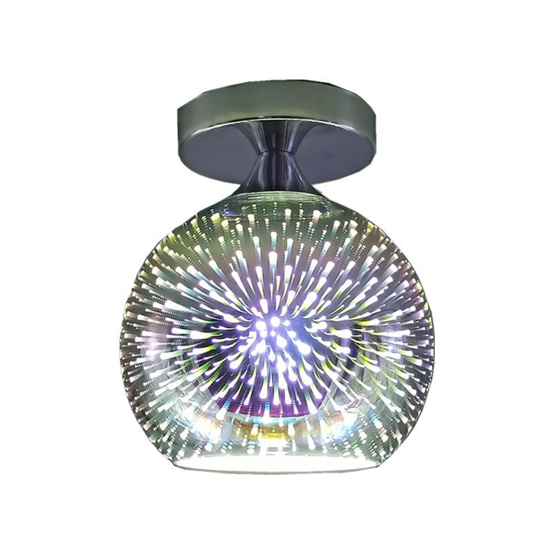 3D фейерверк, потолочные светильники, оцинкованные витражи, гостиная, спальня, кухня, проход, входные светильники