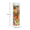 Rainbow Sprinkles for Cake Decorating, Pastel Jimmies and Pearls Sprinkles Mix for Donut Cookie Brownies Ice Cream Toppings