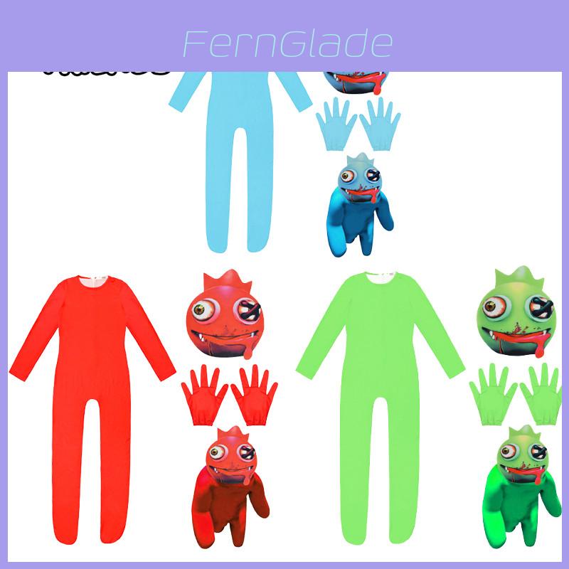 Красочный Косплей Костюм Roblox Rainbow Friends Для Детей На Хэллоуин