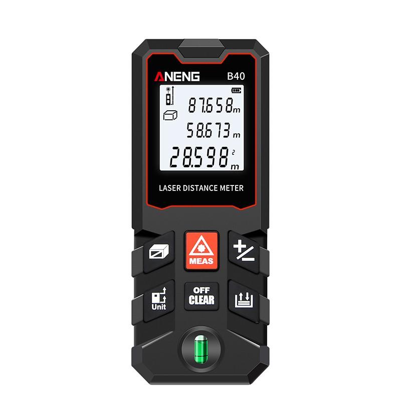 Digital Laser Distance Meter 40M 60M 80M 100M Rangefinder Electronic Measuring Tape Ruler Diastimeter Roulette Tool