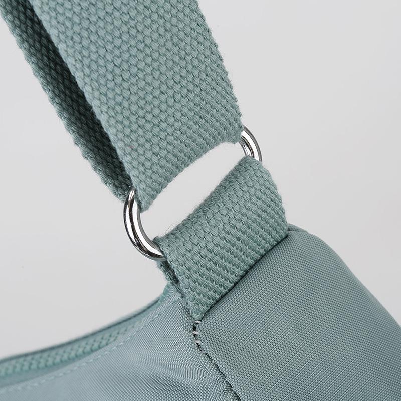 Женская сумка через плечо, нейлоновая сумка, многослойный карман, большая вместимость, сумка через плечо